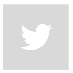 Twitter logo, white